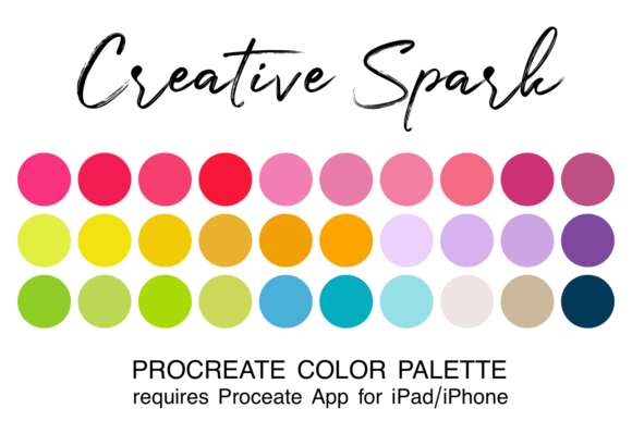 Download Creative Spark Procreate Color Palette - Creative Collection