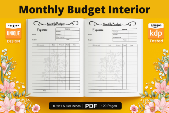 Download [KDP Interior] - Monthly Budget - Premium Bundle
